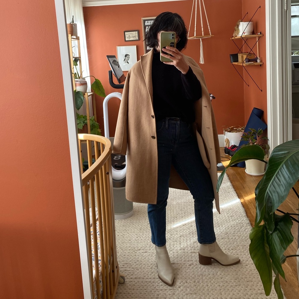 Gap wool blend coat XS